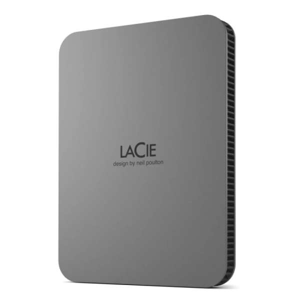 LaCie 5TB 2,5" USB3.1 Mobile Drive Secure Space Gray