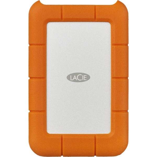 LaCie 5TB 2,5" USB3.1 Rugged USB-C Silver/Orange