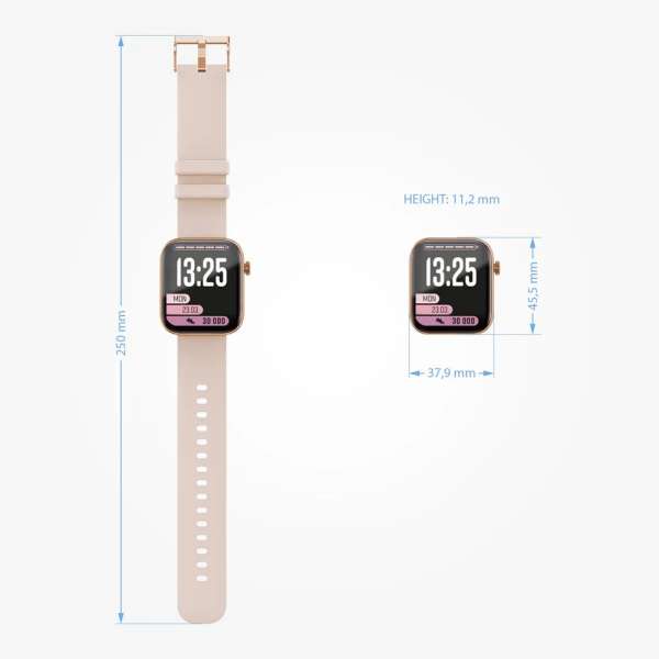 Lamax BCool2 Plus SmartWatch Rose Gold