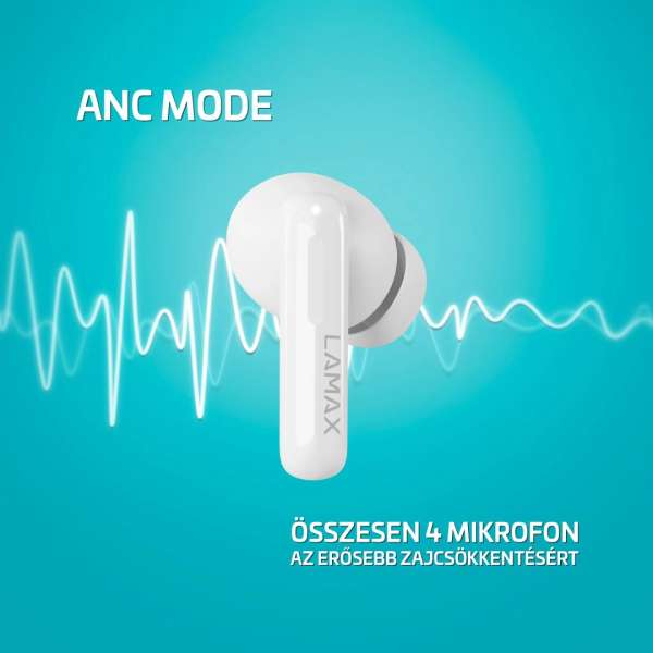 Lamax Clips1 Plus Bluetooth Headset White