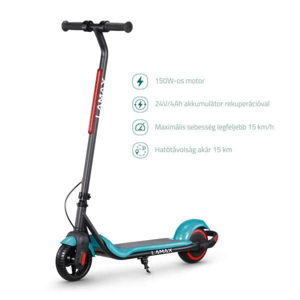 Lamax eFlash SC20 Elektromos Roller Black/Blue