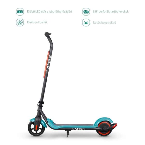 Lamax eFlash SC20 Elektromos Roller Black/Blue