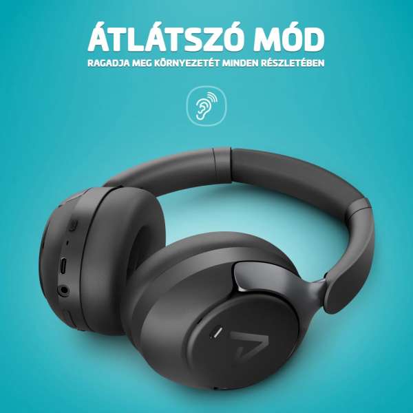 Lamax HighComfort2 ANC Bluetooth Headset Black