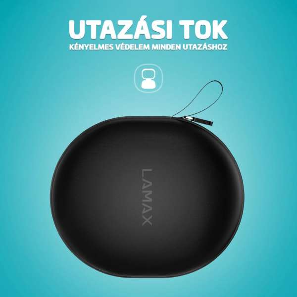 Lamax HighComfort2 ANC Bluetooth Headset White