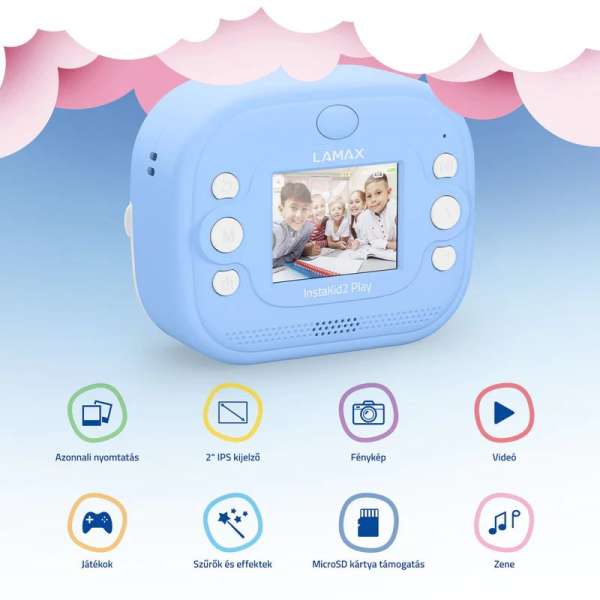 Lamax InstaKid2 Play Blue