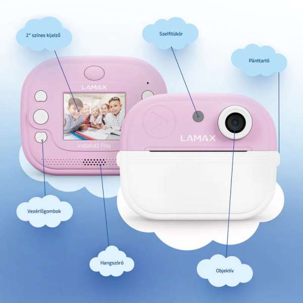 Lamax InstaKid2 Play Pink