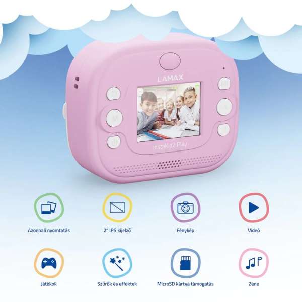 Lamax InstaKid2 Play Pink