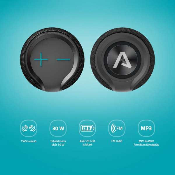 Lamax LightNote1 Bluetooth Speaker Black