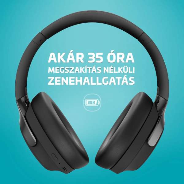 Lamax MuseComfort1 ANC Bluetooth Headset Black