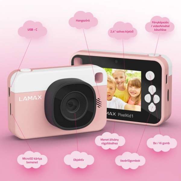Lamax PixelKid1 Pink