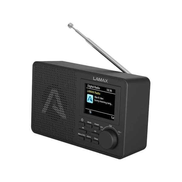 Lamax RadioVox1 DAB Bluetooth Radio Black