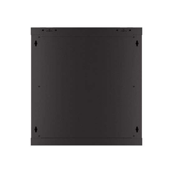 Lanberg 19" 12U Falra szerelhető Rackszekrény Black