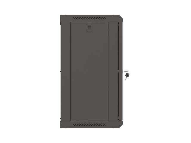 Lanberg 19" 12U Falra szerelhető Rackszekrény Black