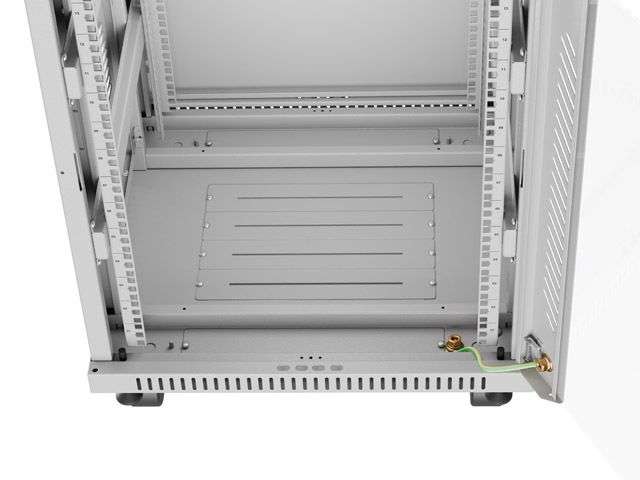 Lanberg 19" 15U LCD Szabadon álló Rackszekrény Grey