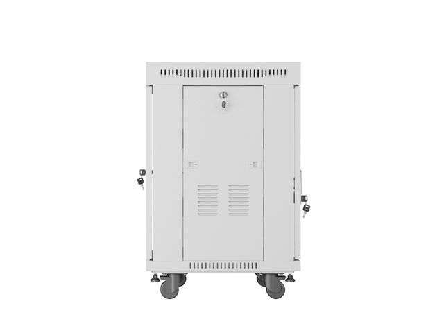 Lanberg 19" 15U LCD Szabadon álló Rackszekrény Grey