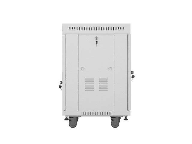 Lanberg 19" 15U LCD Szabadon álló Rackszekrény Grey