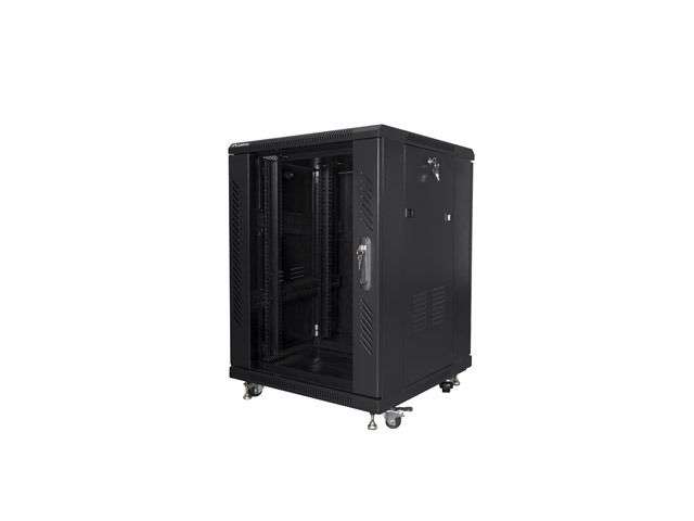 Lanberg 19" 15U Szabadon álló Rackszekrény Black