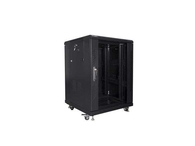 Lanberg 19" 15U Szabadon álló Rackszekrény Black