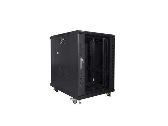 Lanberg 19" 15U Szabadon álló Rackszekrény Black
