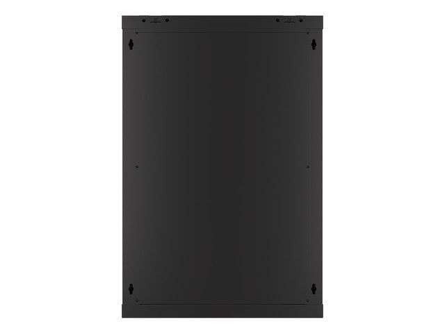 Lanberg 19" 18U Falra szerelhető Rackszekrény Black