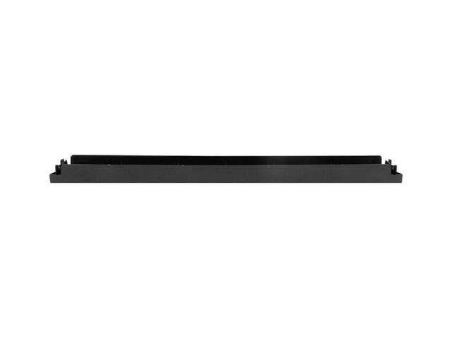 Lanberg 19" 1U műanyag tűzgátló takaró panel Black