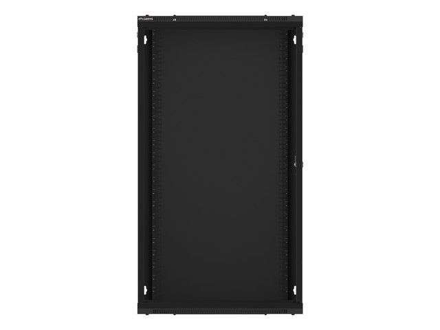 Lanberg 19" 22U Falra szerelhető Rackszekrény Black