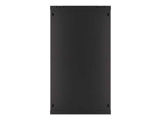 Lanberg 19" 22U Falra szerelhető Rackszekrény Black