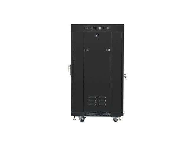 Lanberg 19" 22U LCD Szabadon álló Rackszekrény Black