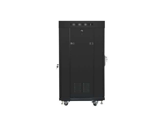 Lanberg 19" 22U LCD Szabadon álló Rackszekrény Black