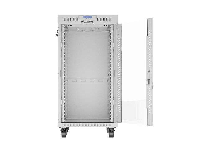 Lanberg 19" 22U LCD Szabadon álló Rackszekrény Grey