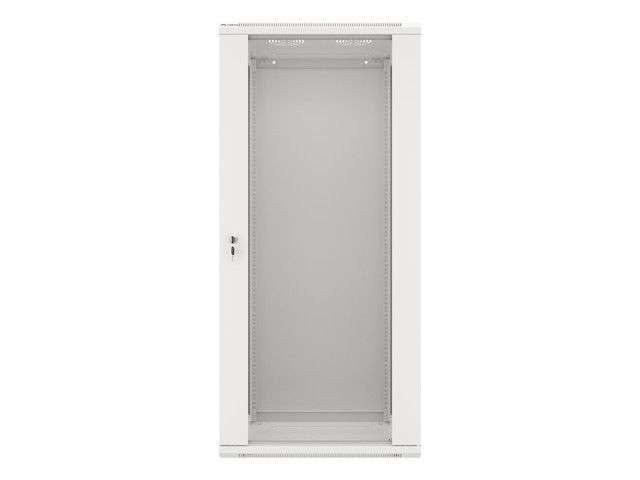 Lanberg 19" 27U Falra szerelhető Rackszekrény Grey