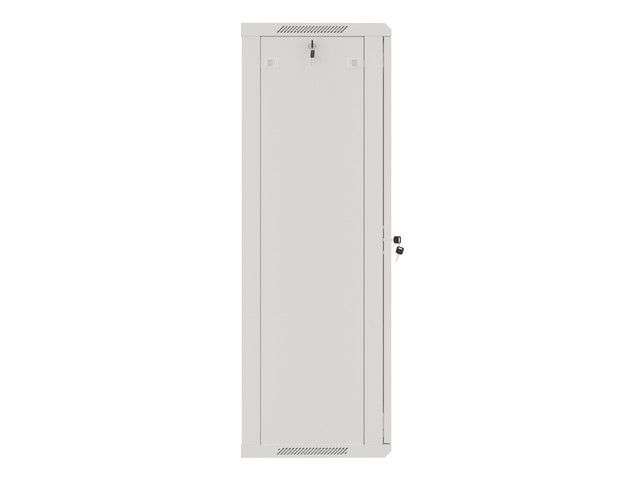 Lanberg 19" 27U Falra szerelhető Rackszekrény Grey