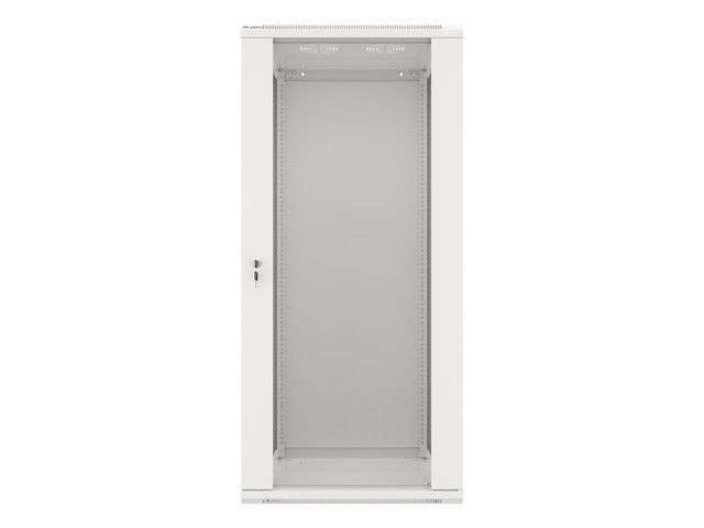 Lanberg 19" 27U Falra szerelhető Rackszekrény Grey