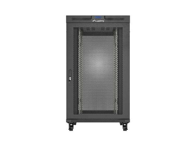 Lanberg 19" 27U Szabadon álló Rackszekrény Black