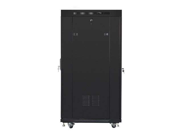 Lanberg 19" 27U Szabadon álló Rackszekrény Black