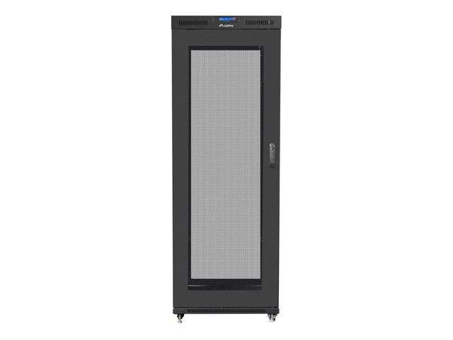 Lanberg 19" 27U Szabadon álló Rackszekrény Black