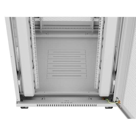 Lanberg 19" 27U Szabadon álló Rackszekrény Grey