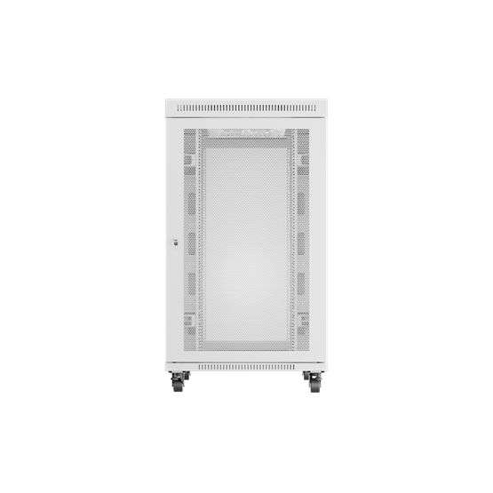 Lanberg 19" 27U Szabadon álló Rackszekrény Grey