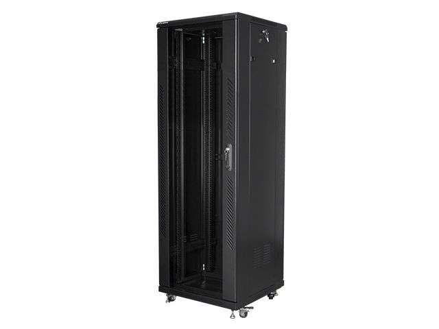Lanberg 19" 37U Szabadon álló Rackszekrény Black