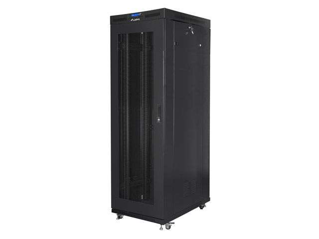 Lanberg 19" 37U Szabadon álló Rackszekrény Black