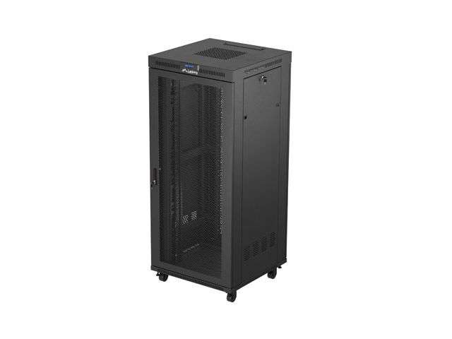 Lanberg 19" 37U Szabadon álló Rackszekrény Black