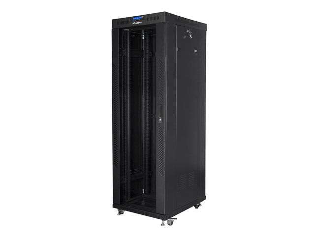 Lanberg 19" 37U Szabadon álló Rackszekrény Black