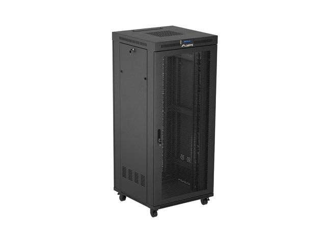 Lanberg 19" 37U Szabadon álló Rackszekrény Black