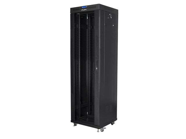 Lanberg 19" 42U LDC Szabadon álló Rackszekrény Black