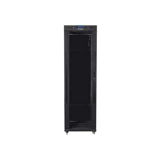 Lanberg 19" 42U Szabadon álló Rackszekrény Black