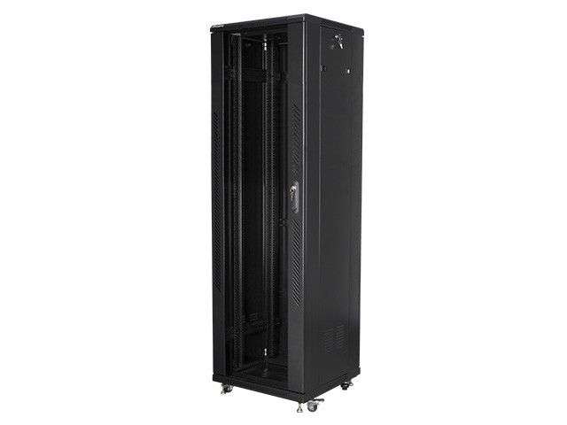Lanberg 19" 42U Szabadon álló Rackszekrény Black