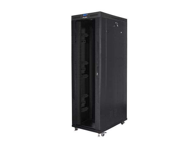 Lanberg 19" 42U Szabadon álló Rackszekrény Black