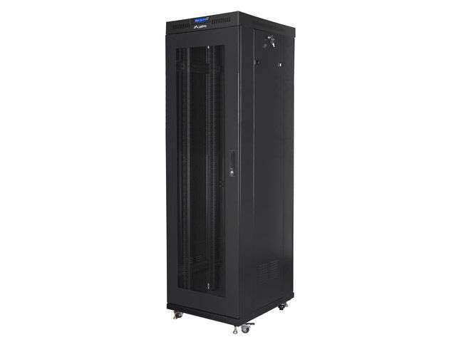 Lanberg 19" 42U Szabadon álló Rackszekrény Black