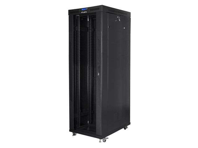 Lanberg 19" 42U Szabadon álló Rackszekrény Black