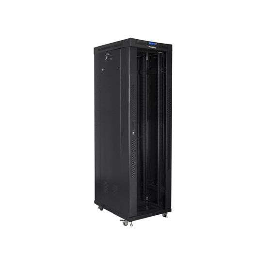 Lanberg 19" 42U Szabadon álló Rackszekrény Black